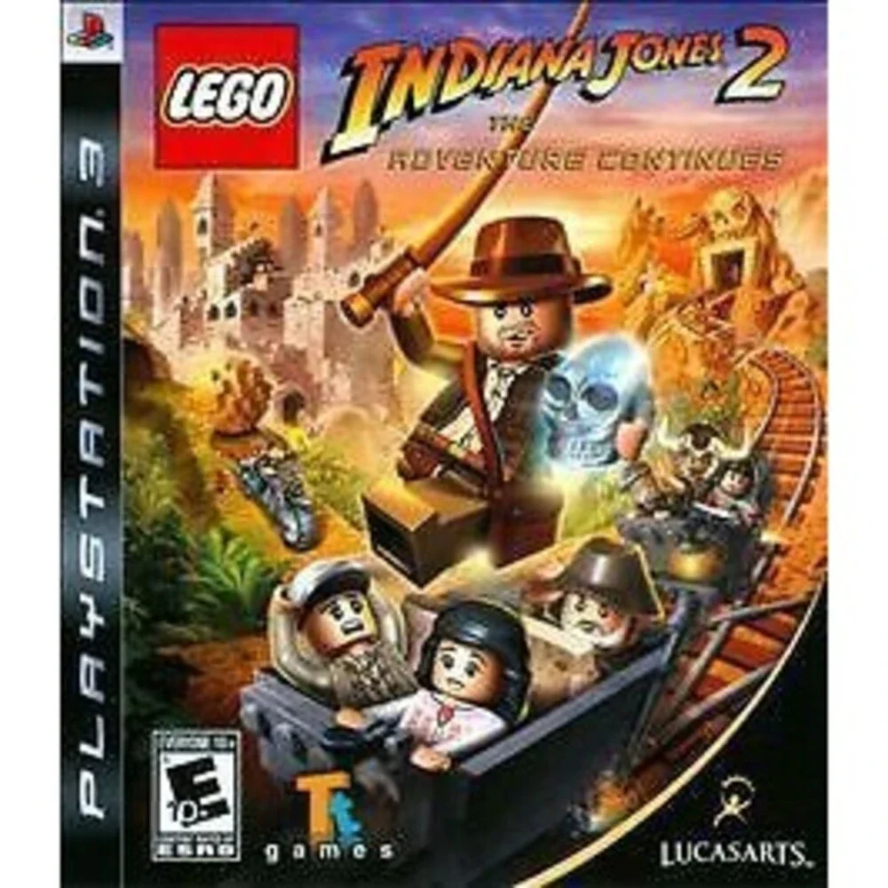 LEGO Indiana Jones 2: The Adventure Continues PlayStation 3 PS3 Pre-Owned CIB